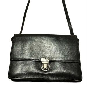 Patricia Nash Black Leather Purse